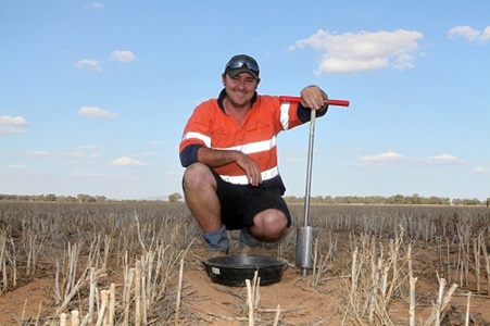 Scott Ceeney, Senior Agronomist for Hassad Australia, is using soil testing as part of a massive precision agriculture project on a range of properties across Australia.